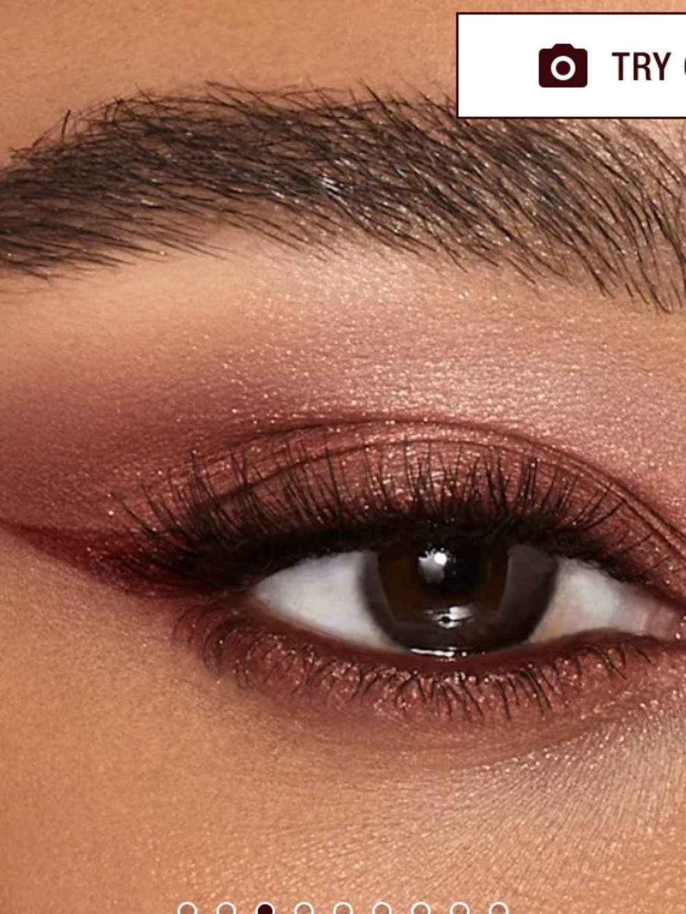 Charlotte Tilbury Lux Metallic Copper Cream Eyeshadow in walk of no shame - Picture 4 of 7
